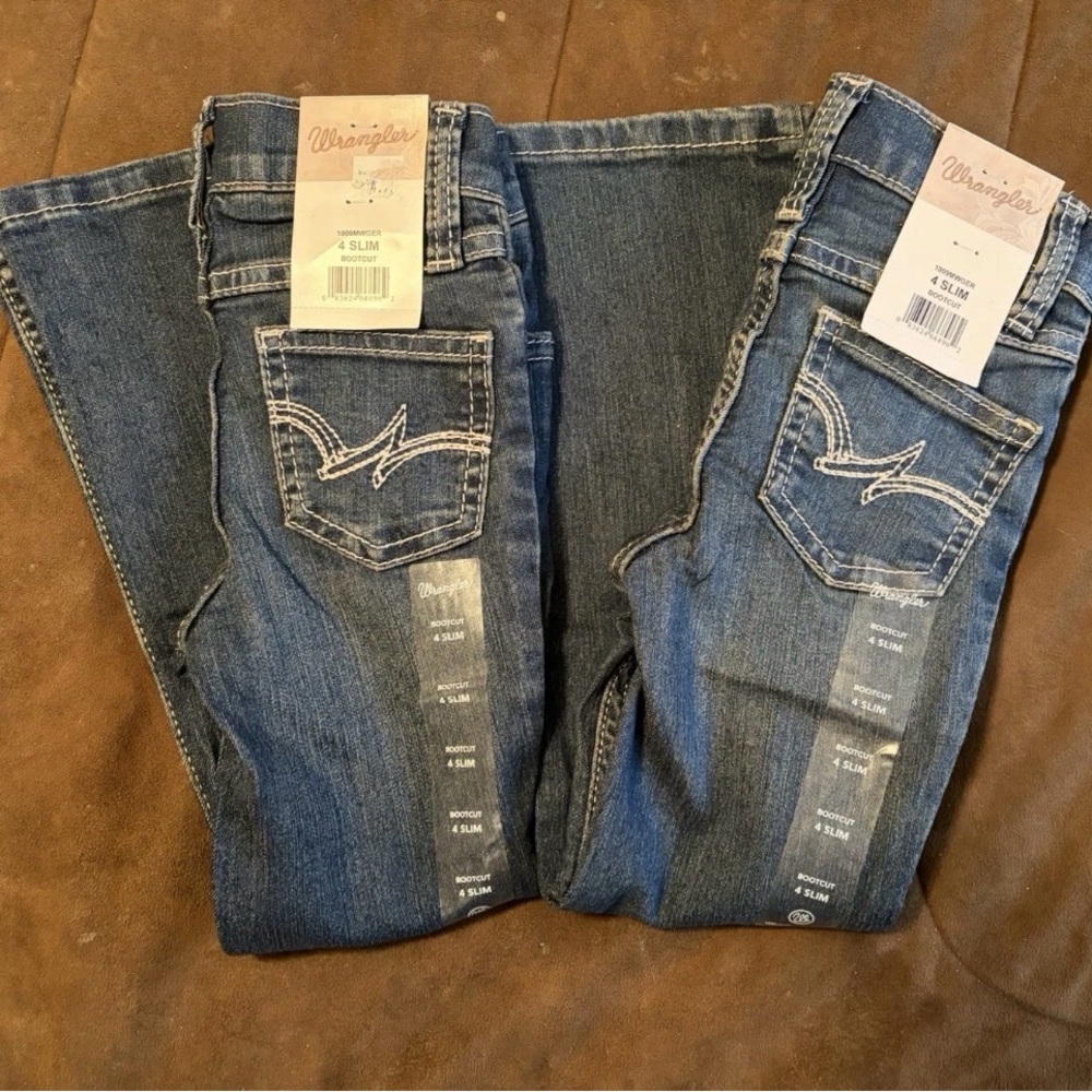 Wrangler Girls size 4 Slim jeans